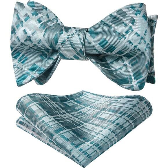 Bow Ties for Men D05-dark Green - Picture 1 of 6